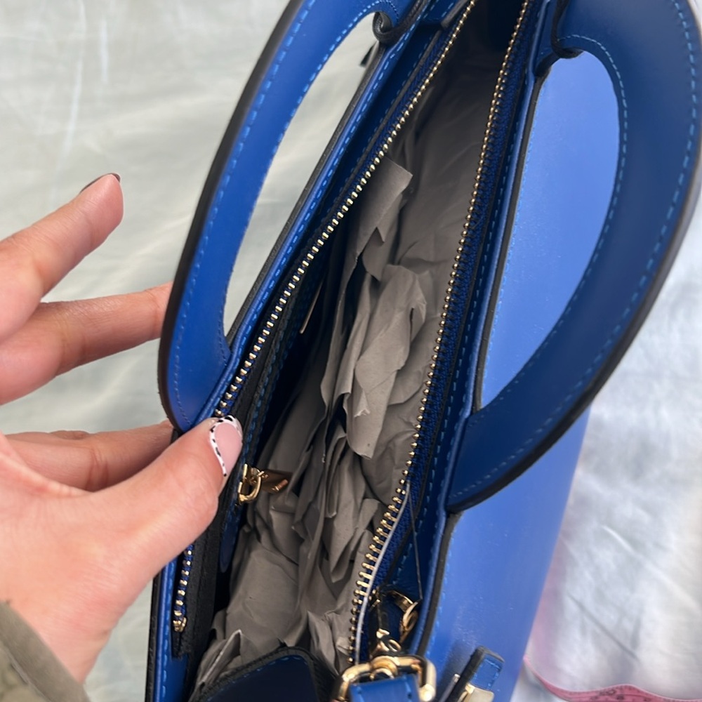 Claudia Firenze Blue Handbag - Picture 11 of 13